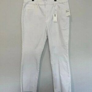 Good American Good Legs Straight Size 20 White Plus Size New